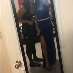 Customized Royal Blue Dress from Viper Bridal